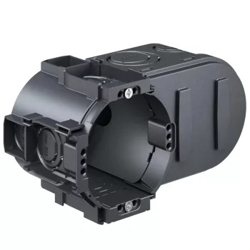  Kaiser 1068-05 60-as Electronics süllyesztett szerelvénydoboz, válaszfallal – halogénmentes(1068-02 kiváltója)