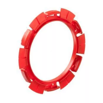   Kaiser 1159-12 KLEMMFIX süllyesztett 70-es kötődoboz (1172-02) rögzítő adapter, gipszmentes beépítéshez 82 mm átmérőjű nyílásba