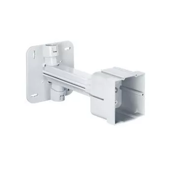   Kaiser 1159-61 Teleszkópos szerelvénydoboz tartó külső hőszigetelésbe. Állítható mélység: 80-200 mm. Szerelvénydoboz mérete: 68×70×50 mm