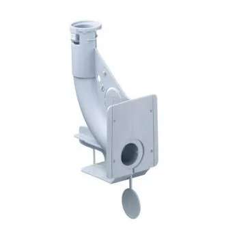   Kaiser 1261-16 M25-ös 90°-os fali és mennyezeti ki- és átvezető idom beton zsaluzatokhoz