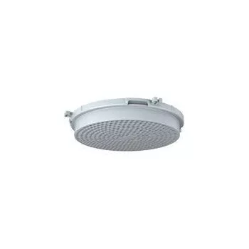   Kaiser 1281-10 HaloX 100 univerzális műanyag előlap, 0-100 mm átmérőjű beépítési nyílás alakítható ki rajta.