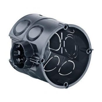   Kaiser 1555-41 Sorolható 60-as süllyesztett mély szerelvénydoboz, 66 mm mély, 4 csavarhellyel – halogénmentes