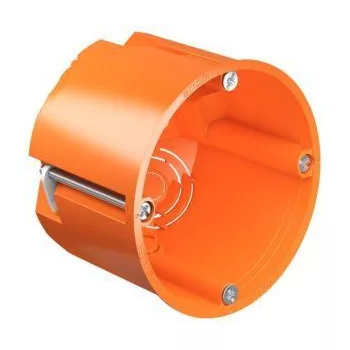   Kaiser 9064-32 68-as O-range® mélyített szerelvénydoboz üreges és gipszkarton,falazatba 62 mm mély, 7-40 mm lemezvastagsághoz – ömlesztett