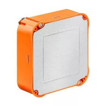   Kaiser 9195-22 107×107×53 mm-es gipszkarton beépítődoboz LED lámpákhoz és eszközökhöz, ásványgyapot előlappal