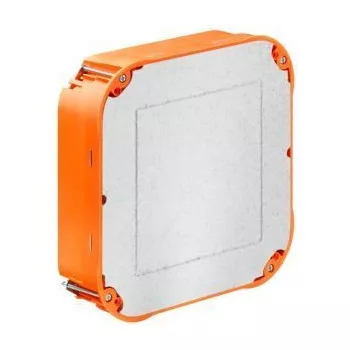   Kaiser 9196-22 165×165×72 mm-es gipszkarton beépítődoboz LED lámpákhoz és eszközökhöz, ásványgyapot előlappal