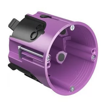   Kaiser 9280-22 ECON® Data 68-as légtömőr EXTRA mély szerelvénydoboz üreges és gipszkarton falazatba, gumimembránnal, 74 mm mély, 7-40 mm lemezvastagsághoz