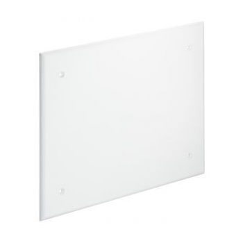   Kaiser 9916.02 270×200×5 mm-es csavarozható fedél ( RAL 9010 ) 4 csavarral 9916/9916.21 dobozokhoz