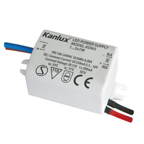 Kanlux 1440 ADI 350 LED működtető, max 3W teljesítmény, DC 350 mA (Kanlux 1440)