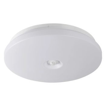   Kanlux 18124 FOGLER E 24W NW kerek beltéri mennyezeti LED lámpatest mozgásérzékelővel fehér színben, 1800lm, 24W teljesítmény, 25000h, IP20 védettséggel, 220-240V AC, 4000K (Kanlux 18124)