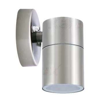   Kanlux 19120 DARSA EL rozsdamentes acél kerti / oldalfali lámpa JDR IP44 max 35W (Kanlux 19120)