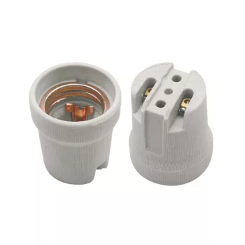   Kanlux 2160 HLDR E27 kerámia fényforrás foglalat E27 fényforrásokhoz, 250V, 4A (Kanlux 2160)