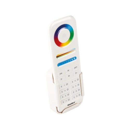 Kanlux 22139 REMOTE 8 RGB/CCT-W vezérlő, IP20 védettséggel, 2x1,5V (Kanlux 22139)