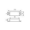 Kanlux 22141 CTRL 12/24V 10AMONO LED szalag vezérlő, 12V DC - 24V DC, IP20 védettséggel (Kanlux 22141)