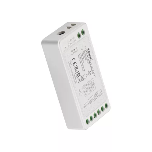 Kanlux 22149 CTRLD 12/24 vezérlő, RGB, fehér színben, műanyag kivitel, max 10 A, IP20 védettséggel, 12 V DC / 24 V DC ( Kanlux 22149 )