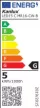 Kanlux 22204 LED15 C MR16 4,5W/5700-6300K LED fényforrás Gx5.3 foglalat 390lm fényerővel (Kanlux 22204 )