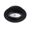 Kanlux 22432 DALLA CT-DTO50-B kerek beltéri SPOT lámpa fekete színben, MR16 foglalattal, max 50W teljesítmény, IP20 védettséggel, 12 V (Kanlux 22432)