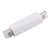 Kanlux 22585 TEAR PR-I-WH csatlakozó, beltéri, háromfázisú kábelsínes rendszerhez, fehér színben, IP20-as védelemmel, 220-240 V, ( fali / mennyezeti szereléssel ), ház: műanyag