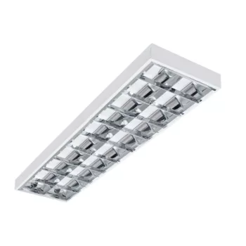   Kanlux 22672 NOTUS 4LED 236 NT beltéri tükrös mennyezeti T8 LED lámpa fehér színben, G13 foglalat, 2x max 36W teljesítmény, IP20 védettséggel, 220-240V (Kanlux 22672)