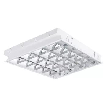  Kanlux 22673 REGIS 4LED 418 PT Süllyesztett tükrös lámpatest, 4x18W teljesítmény, fehér színben, G13 foglalattal, IP20 védettséggel, 220-240V (Kanlux 22673)