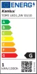 Kanlux 22708 TOMI LED SMD GU10 1,2W/3000K LED fényforrás GU10 foglalat 90lm fényerővel (Kanlux 22708 )