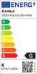 Kanlux 22735 SIGO E14 6W/3000K LED fényforrás E14 foglalat 480lm fényerővel (Kanlux 22735 )