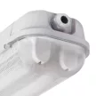 Kanlux 22801 MAH PLUS-258/4LED/PC, kültéri lámpa, fénycső nélkül, 2x58 W teljesítménnyel, szürke színben, G13-as foglalattal, IP65-ös védelemmel, 220-240 V, ( mennyezeti szereléssel ) (Kanlux 22801)