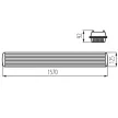 Kanlux 22801 MAH PLUS-258/4LED/PC, kültéri lámpa, fénycső nélkül, 2x58 W teljesítménnyel, szürke színben, G13-as foglalattal, IP65-ös védelemmel, 220-240 V, ( mennyezeti szereléssel ) (Kanlux 22801)