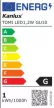 Kanlux 22822 TOMI LED SMD GU10 1,2W/4000K LED fényforrás GU10 foglalat 90lm fényerővel (Kanlux 22822 )