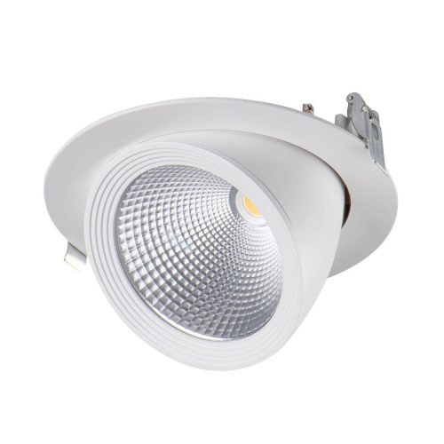 Kanlux 22843 HIMA LED 33W-NW-W kerek beltéri mélysugárzó fehér színben, 3670 lm, 33W teljesítmény, 30000 h élettartammal, IP20 védettséggel, 220-240 V, 4000 K (Kanlux 22843)