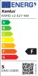 Kanlux 22944 RAPID v2 E27-NW LED fényforrás, E27 foglalat, 500 lm, 4,9W teljesítmény, 15000 h élettartammal, 220-240 V, 4000 K (Kanlux 22944)