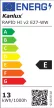 Kanlux 22955 RAPID HI v2 E27-WW LED fényforrás, E27 foglalat, 1520 lm, 13W teljesítmény, 15000 h élettartammal, 220-240 V, 3000 K (Kanlux 22955)