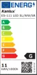 Kanlux 22972 ES-111 LED 11W/2700K LED fényforrás GU10 foglalat 900lm fényerővel (Kanlux 22972 )