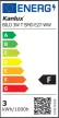 Kanlux 23041 BILO LED T SMD E27 3W/3000K LED fényforrás E27 foglalat 280lm fényerővel (Kanlux 23041 )
