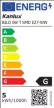 Kanlux 23043 BILO LED T SMD E27 5W/3000K LED fényforrás E27 foglalat 420lm fényerővel (Kanlux 23043 )
