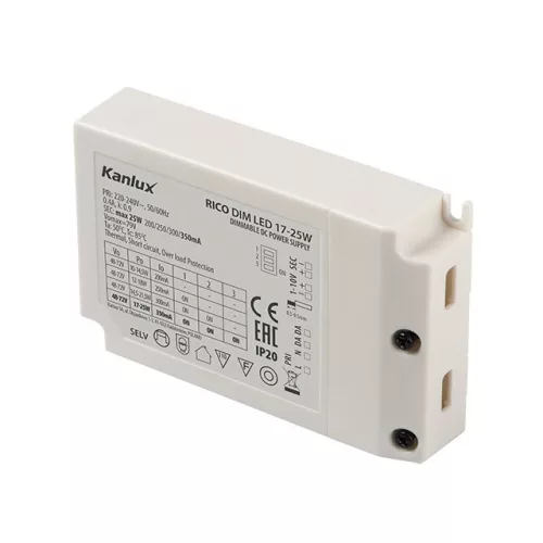 Kanlux 23090 RICO LED működtető, 17–25 W ( Kanlux 23090 )