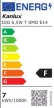 Kanlux 23491 IDO LED SMD E14 6,5W/4000K LED fényforrás E14 foglalat 600lm fényerővel (Kanlux 23491 )