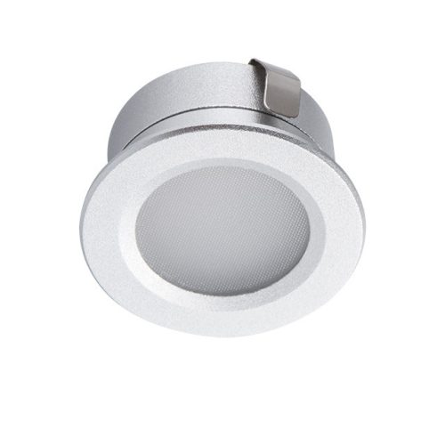 Kanlux 23520 IMBER ezüst dekorációs led, süllyesztett lámpa LED SMD IP65 neutrál fehér 1W 40lm