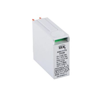   Kanlux 23924 Túlfeszültség korlátozó KSD-T1+T2 275/60 M ,T1+T2 védelemmel, lmax: 60kA, limp:12,5kA (Kanlux 23924)