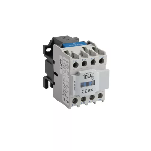 Kanlux 24107 KCP ipari mágneskapcsoló, 25 A, 3 fő érintkező és 1 segédérintkező, 24 V AC vezérlőfeszültség, IP20 védettséggel ( Kanlux 24107 )