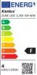 Kanlux 24520 ZUBI G9 3,5W/3000K LED fényforrás G9 foglalat 300lm fényerővel (Kanlux 24520 )