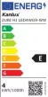 Kanlux 24524 ZUBI HI 4W/3000K LED fényforrás G9 foglalat 500lm fényerővel (Kanlux 24524 )