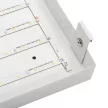 Kanlux 24640 TYBIA LED 38W-NW GY szögletes beltéri mennyezeti lámpa szürke színben, 3800 lm, 38W teljesítmény, 30000 h élettartammal, IP20 védettséggel, 220-240V, 4000 K (Kanlux 24640)