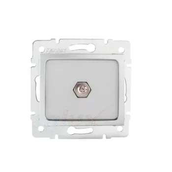   Kanlux MOWION DOMO 24879 eqvipotenciális csatlakozó aljzat ezüst burkolattal, keret nélkül IP20 (Kanlux 24879)