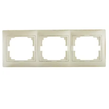   Kanlux MOWION DOMO 25000 3-as gyöngyház fehér keret vízszintes elhelyezéssel IP20 (Kanlux 25000)