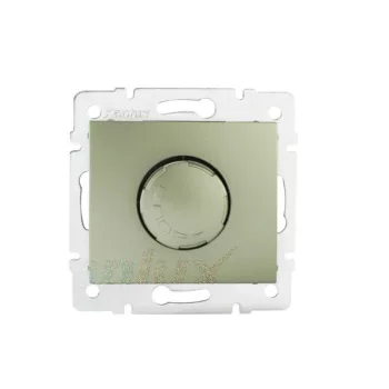   Kanlux MOWION DOMO 25023 forgatógombos fényerőszabályzó (dimmer) izzó- és halogénlámpához 500W , pezsgő burkolattal, keret nélkül, süllyesztett, 10A 250V IP20 (Kanlux 25023)