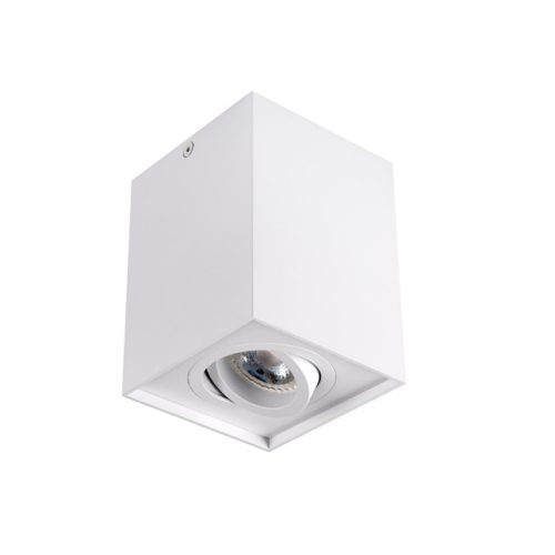 Kanlux GORD DLP mennyezeti szögletes lámpa IP20-as védettséggel, fehér színben, GU10 foglalattal (Kanlux 25470)