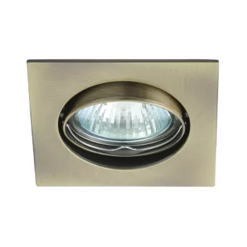   Kanlux NAVI CTX-DT10-AB patinált réz, szögletes SPOT lámpa, IP20-as védettséggel (Kanlux 2554)