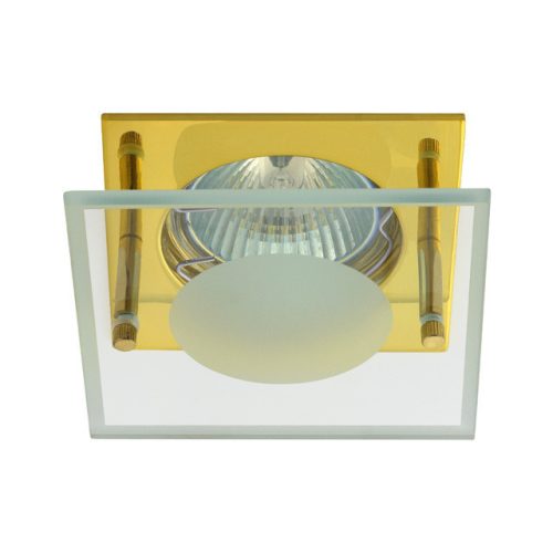 Kanlux NOMA CTX-DS10G/B-G arany, szögletes SPOT lámpa, IP20-as védettséggel (Kanlux 2565 )