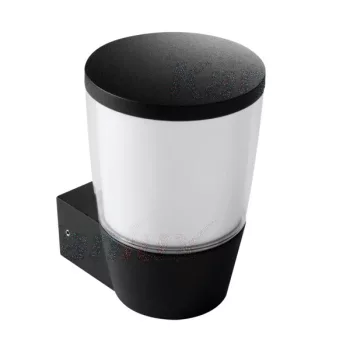   Kanlux 25680 SORTA fekete kerti / oldalfali lámpa IP44 max 20W (Kanlux 25680)