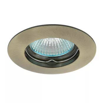  Kanlux LUTO CTX-DS02B-AB patinált réz, kerek SPOT lámpa, IP20-as védettséggel (Kanlux 2584)